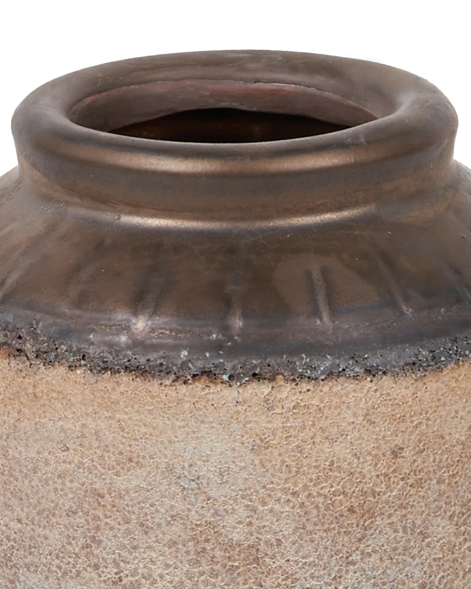 Dale Gold Ceramic Farmer Pot Dark Border Low S 684940 2 detailed Dale Gold Ceramic Farmer Pot Dark Border Low S 684940 2 detailed