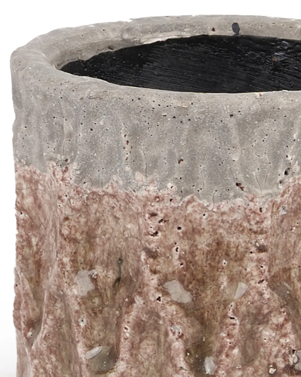 Achelos Brown Glazed Ceramic Pot Pattern Round M 692229 2 detailed Achelos Brown Glazed Ceramic Pot Pattern Round M 692229 2 detailed