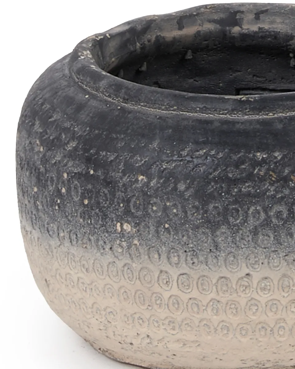 Chania Blue Ceramic Pot Dot Pattern Round XS 684924 2 detailed Chania Blue Ceramic Pot Dot Pattern Round XS 684924 2 detailed