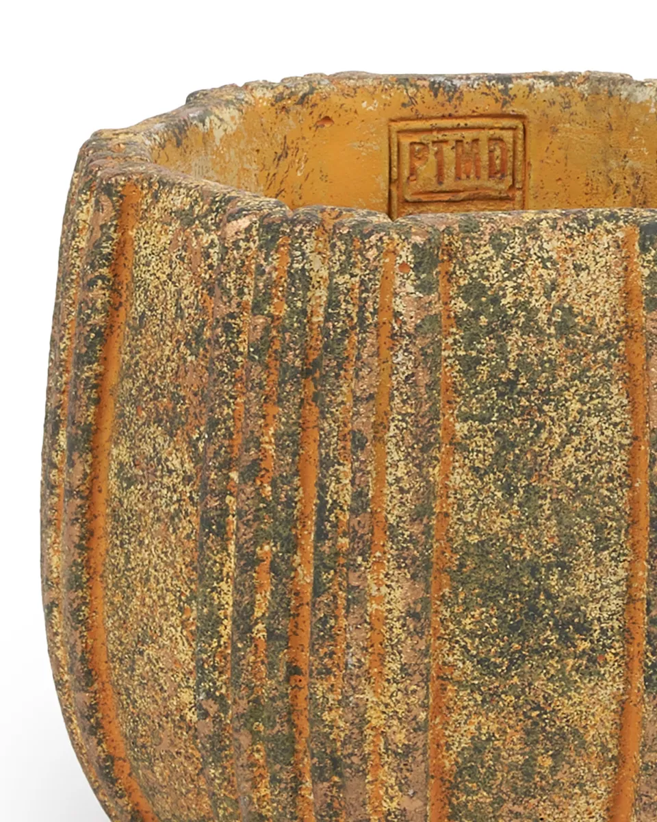 Valerio Blue cement pot with stripes round L 717716 19 x 19 x 16 copy detailed Valerio Blue cement pot with stripes round L 717716 19 x 19 x 16 copy detailed