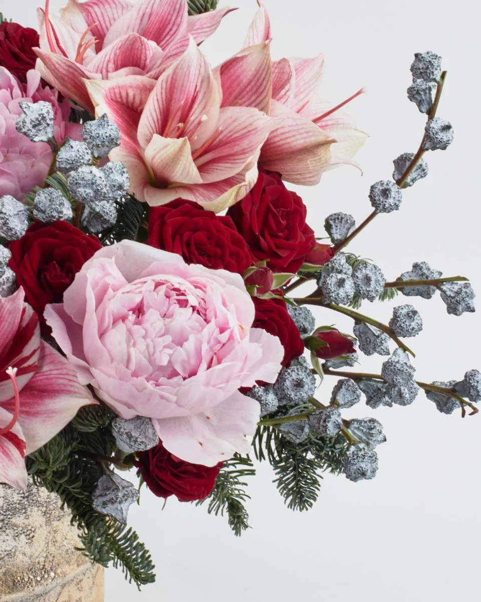 AMARYLLis sparkleNEW PRODUCT14 VASE CLOSEUP DETAILSPEONY RED WITHOUT WRAPPING 30 AMARYLLis sparkleNEW PRODUCT14 VASE CLOSEUP DETAILSPEONY RED WITHOUT WRAPPING 30