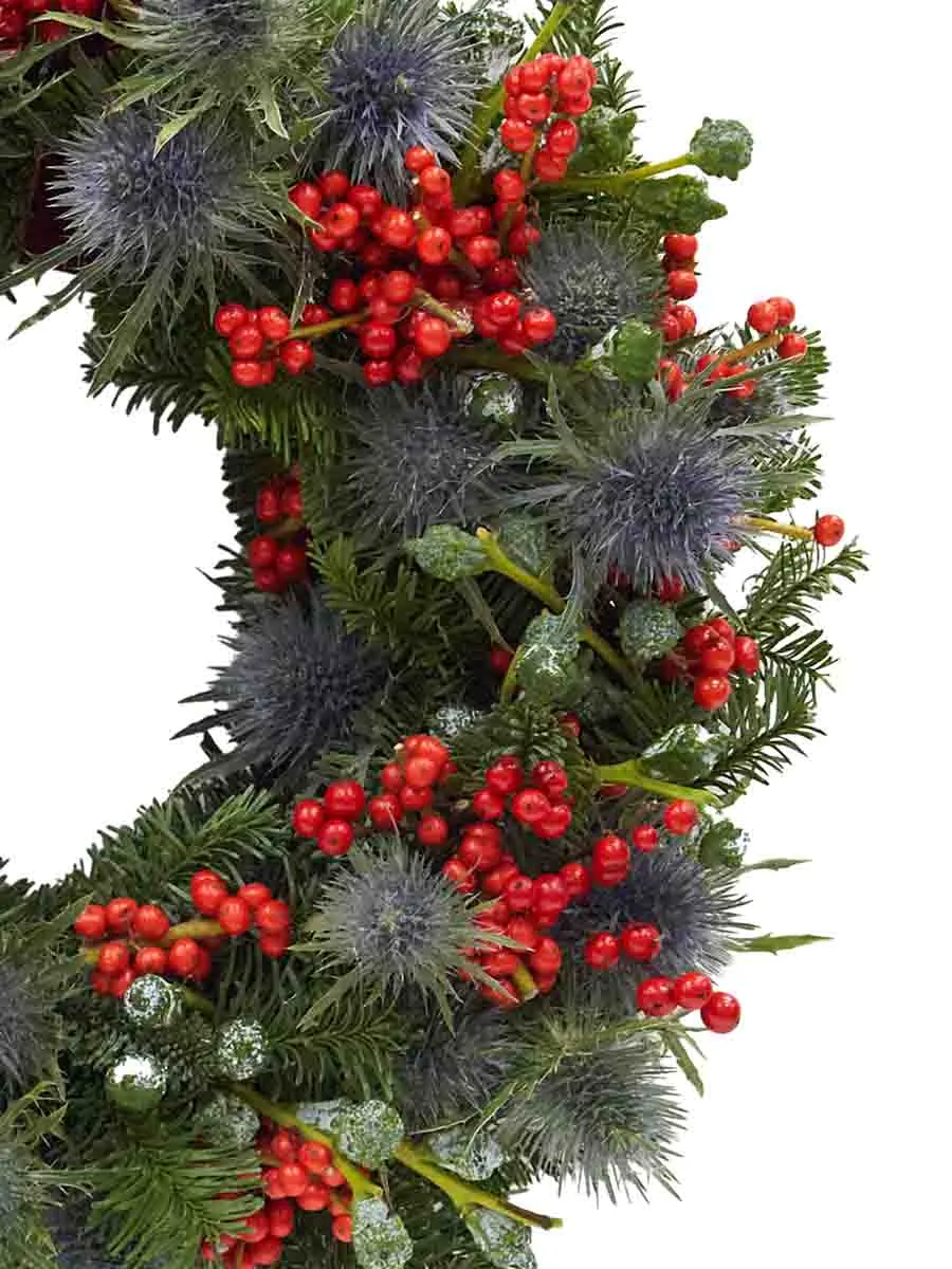 The holiday wreath Details The holiday wreath Details