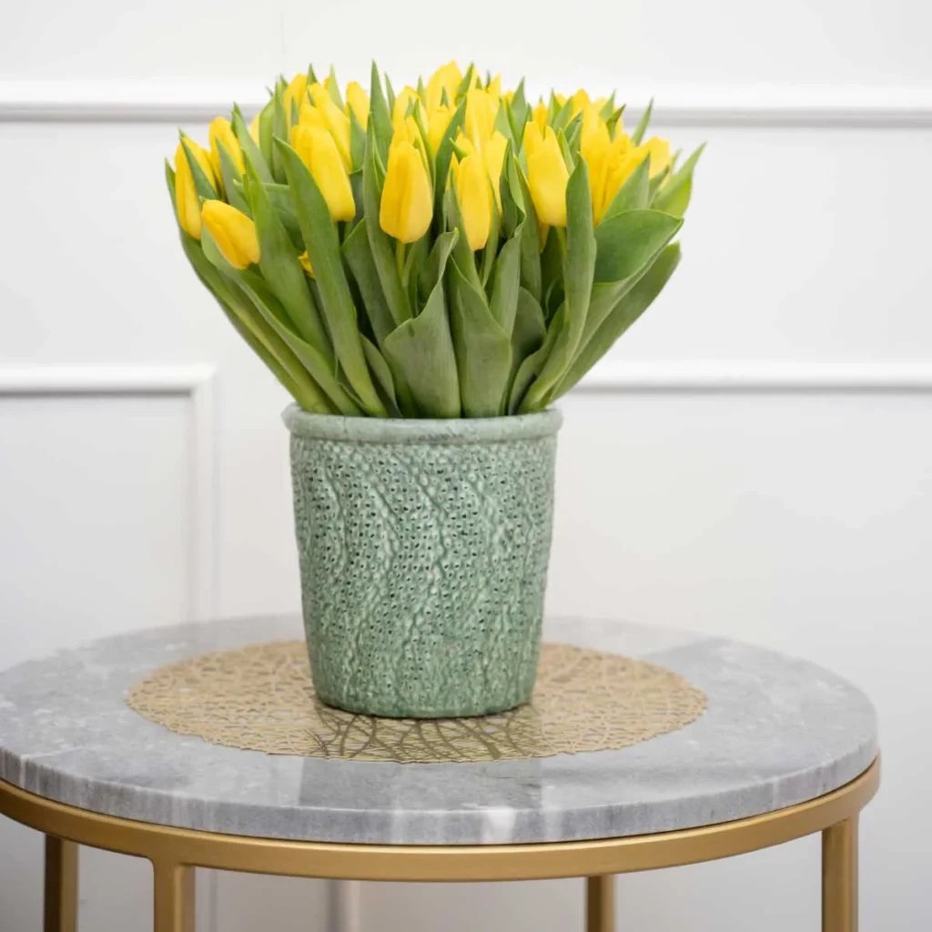 5. Best Sellers dazzling yellow on a vase styling 20