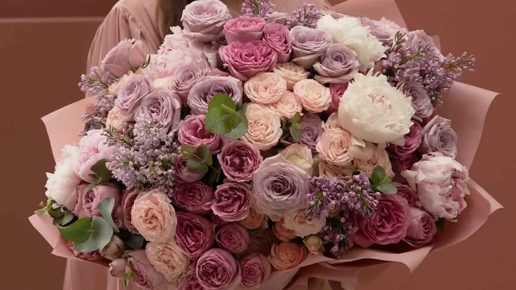 lilac roses