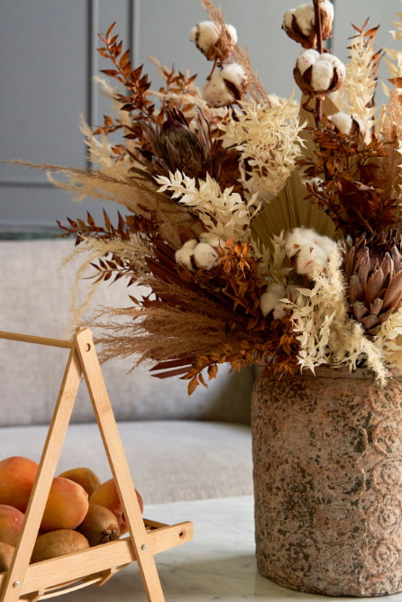 lovely forever special flower arrangement for autumn home decor ideas 01