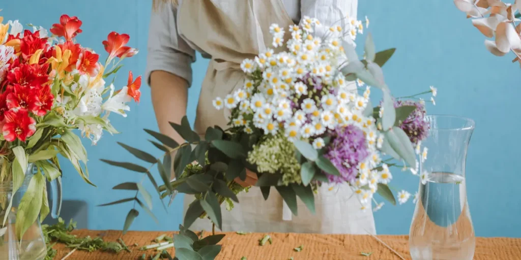 How to make a bouquet step by step 