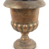 Buckey Gold Metal Medici Pot Round No Handles High 692407