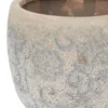Carls White Ceramic Bombey Pot Blue Finish S 696063 2 detailed