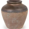 Dale Gold Ceramic Farmer Pot Dark Border Round S 684937