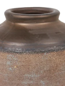 Dale Gold Ceramic Farmer Pot Dark Border Round S 684937 copy detailed
