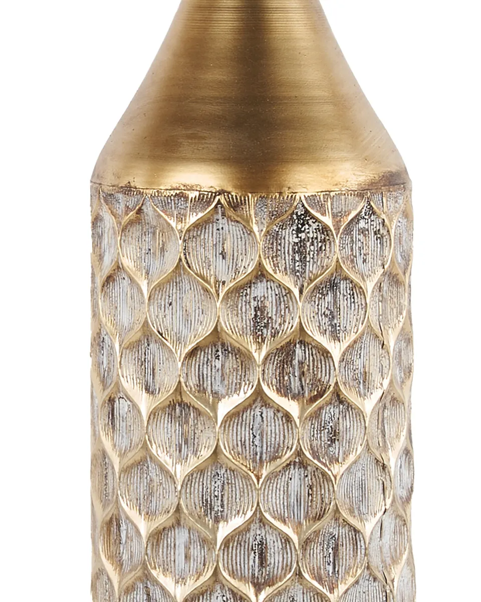 Henay Gold iron bottle diamond motive round M 715557 18 x 18 x 85 copy detailed