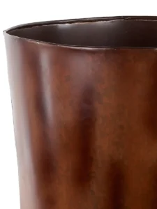 Jelena Copper zinc pot round thick border L 714871L copy detailed