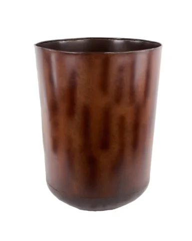 Jelena Copper zinc pot round thick border M 714871M