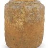 Lyam Gold Cement Farmer Pot Round High M 687551