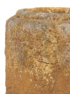 Lyam Gold Cement Farmer Pot Round High M 687551 copy detailed