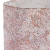 Mister Pink cement pot rough color round M 717730 17 x 17 x 22 copy detailed