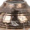 Thriff Gold Glazed Ceramic Vase Round Low L 675474 copy detailed