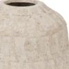 Timon Brown Cement Pot Round Border XS 685074 copy detailed