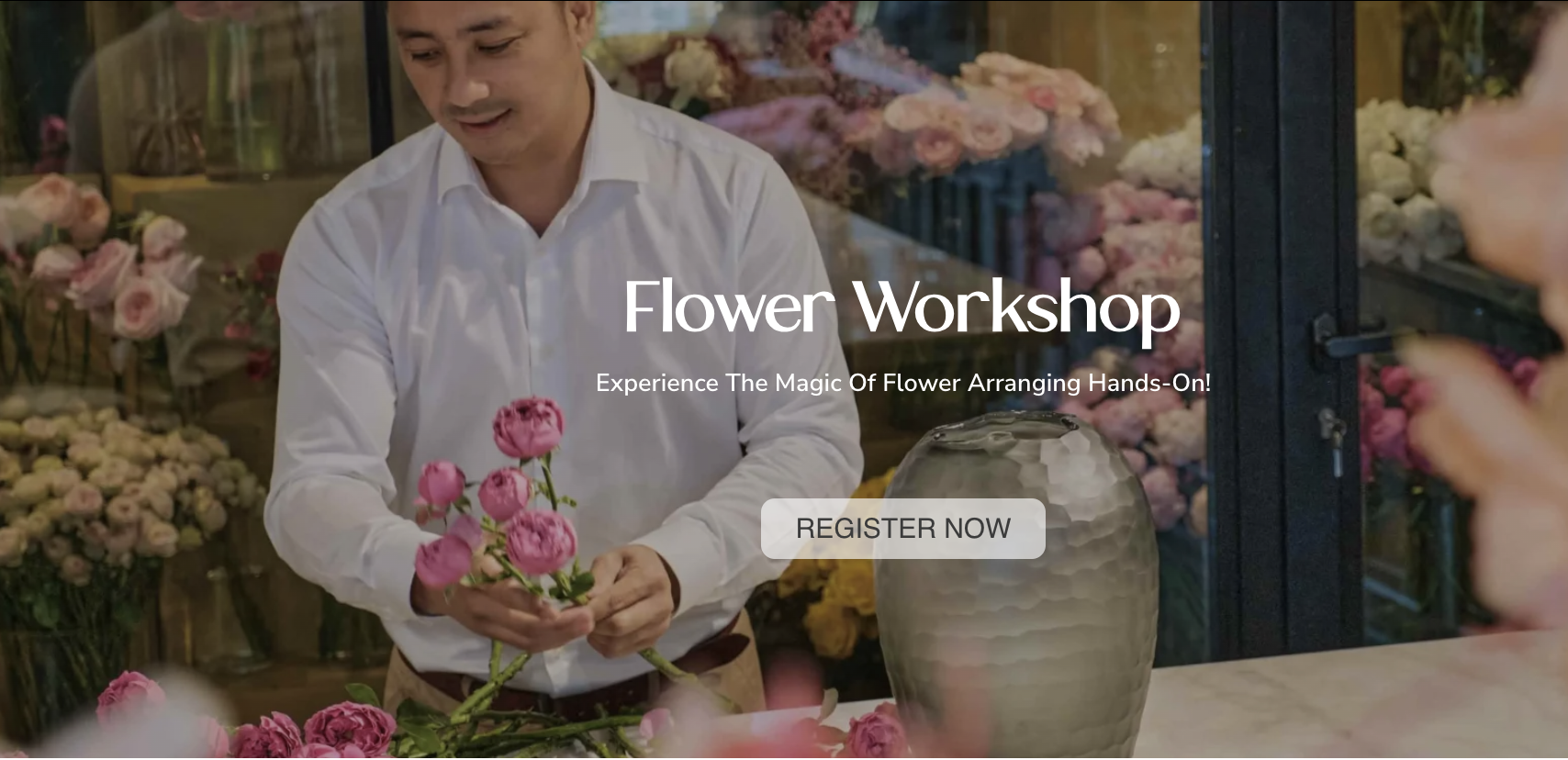 Join our flower workshop