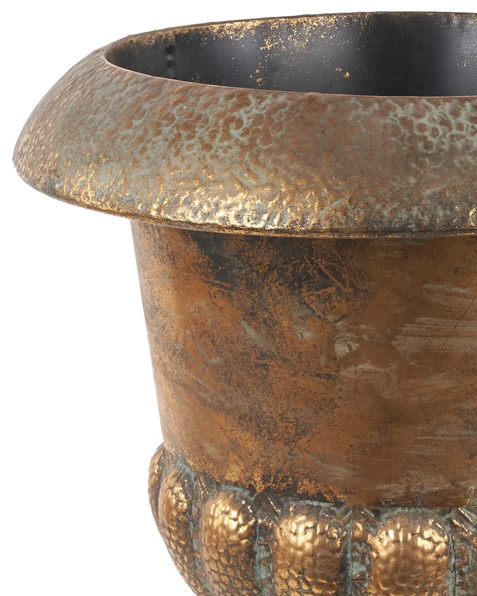 Buckey Gold Metal Medici Pot Round No Handles High 692407 2 detailed Buckey Gold Metal Medici Pot Round No Handles High 692407 2 detailed