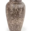 CERAMIC VASE 19X11.5X30CM BROWN DR12 3