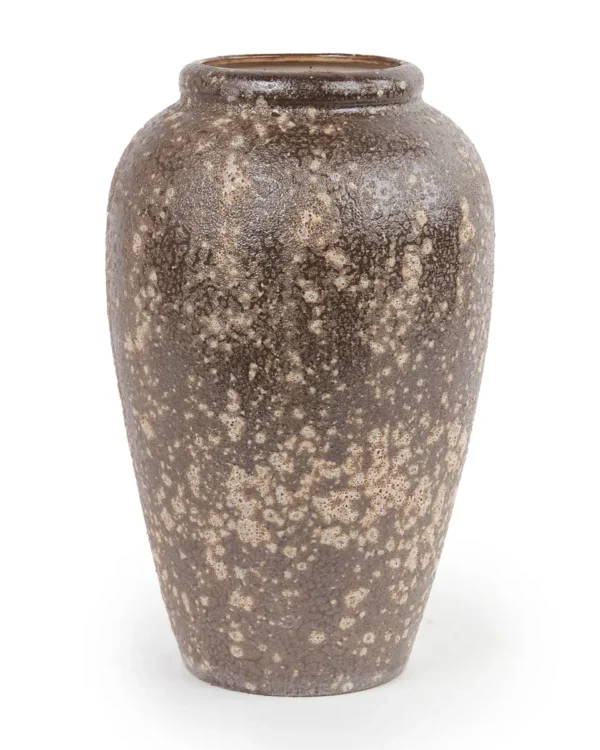 CERAMIC VASE 19X11.5X30CM BROWN DR12 3