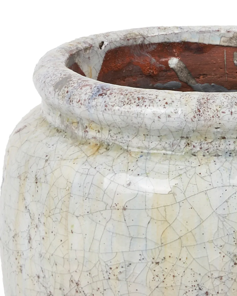 Navy Cream Ceramic Pot Round Low M 672154 copy detailed Navy Cream Ceramic Pot Round Low M 672154 copy detailed