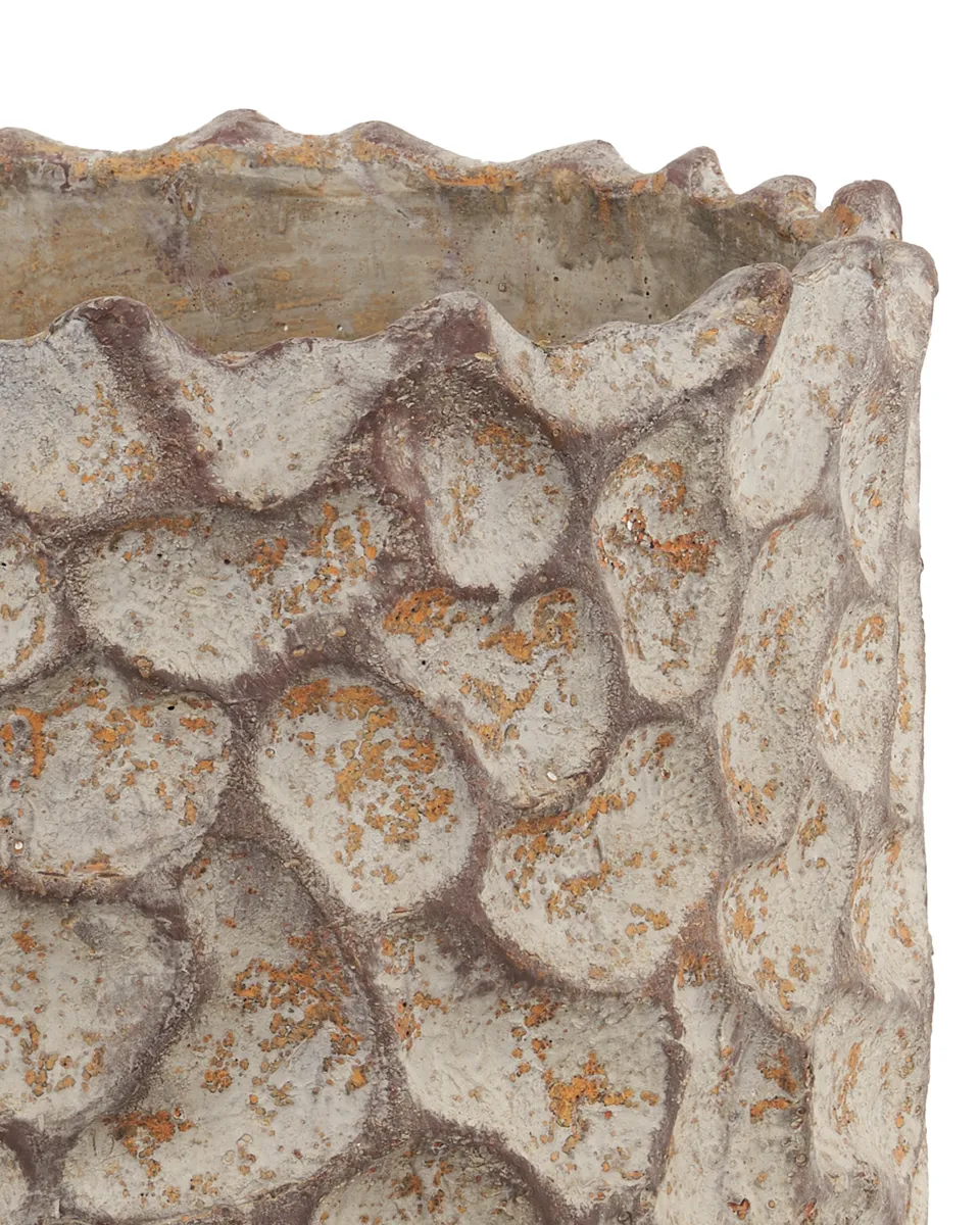 Ova Brown cement struct pot rough edge round708265 XL 40 x 40 x 40 copy detailed Ova Brown cement struct pot rough edge round708265 XL 40 x 40 x 40 copy detailed