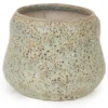 Salty Light Blue Ceramic Coral Pot Round M 686797