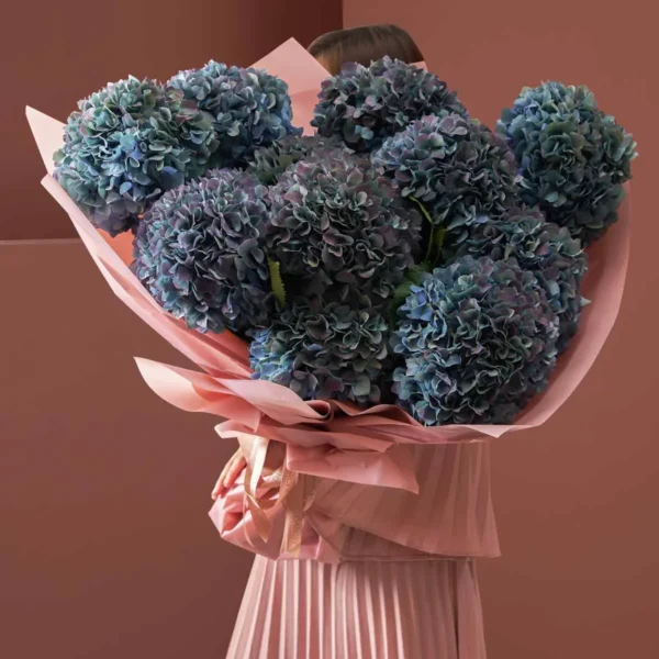 Vintage Blue Hydrangea