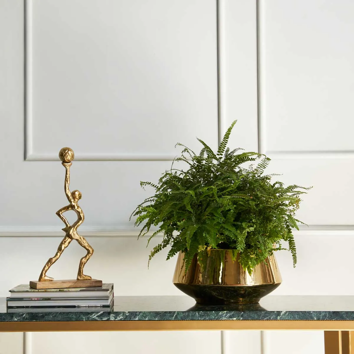 maiden hair fern on gold 1 maiden hair fern on gold 1