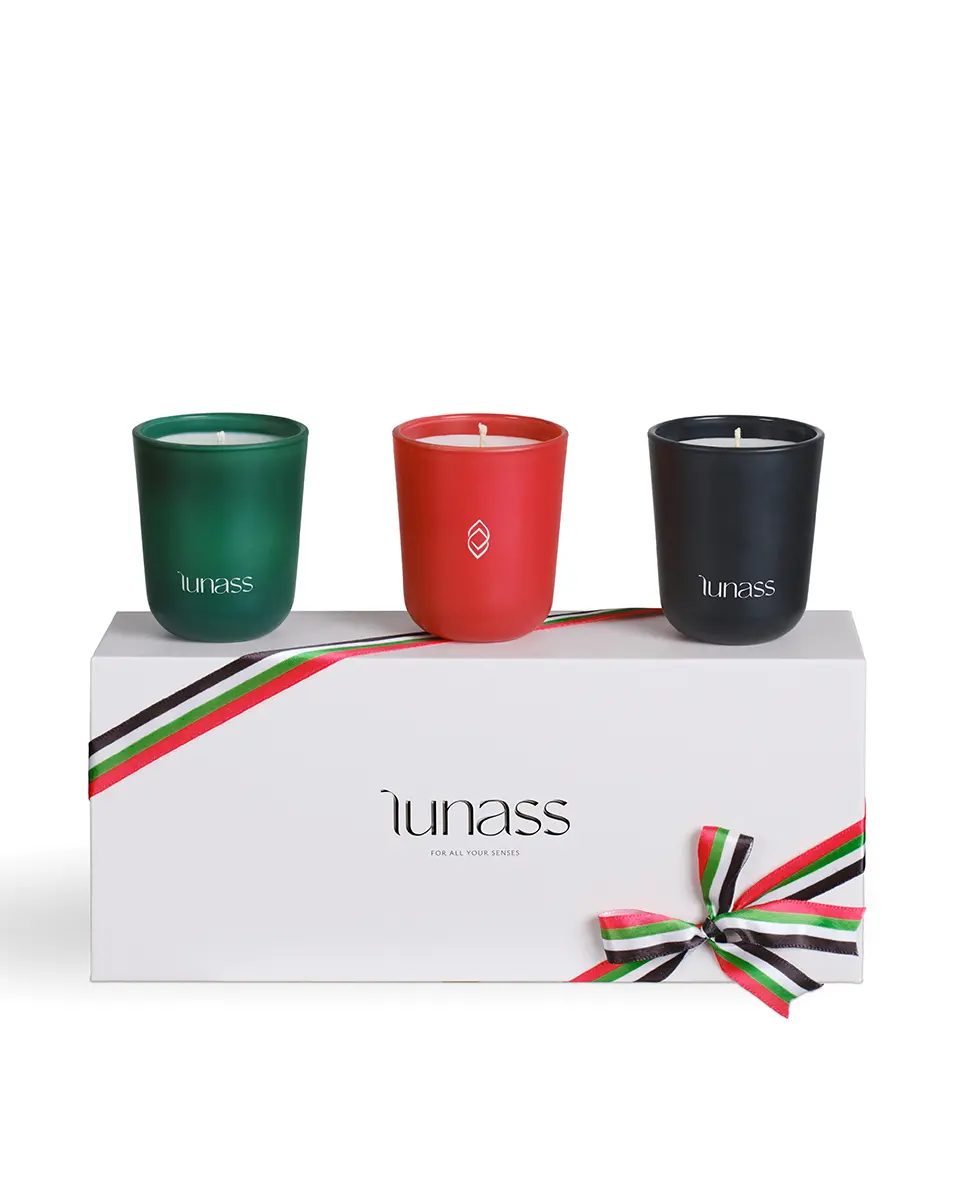 Heritage Candle Set of 3 Front Heritage Candle Set of 3 Front