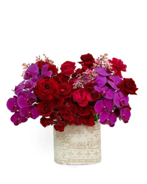 My Kind of Love1 Wax Purple Flowers