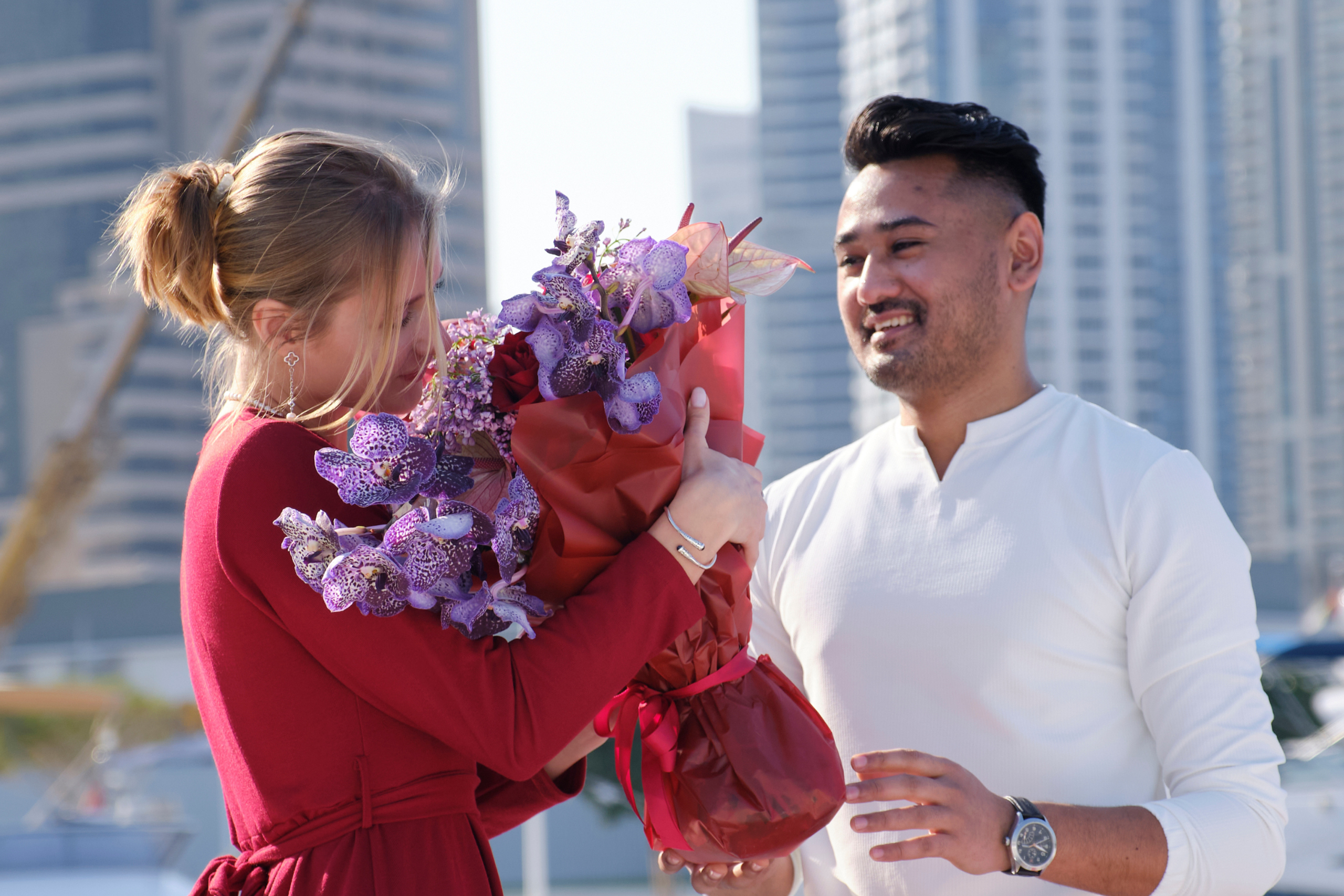 Romantic Floral Arrangements to Start the Year with Love Darcey Flowers Dubai