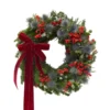 The holiday wreath