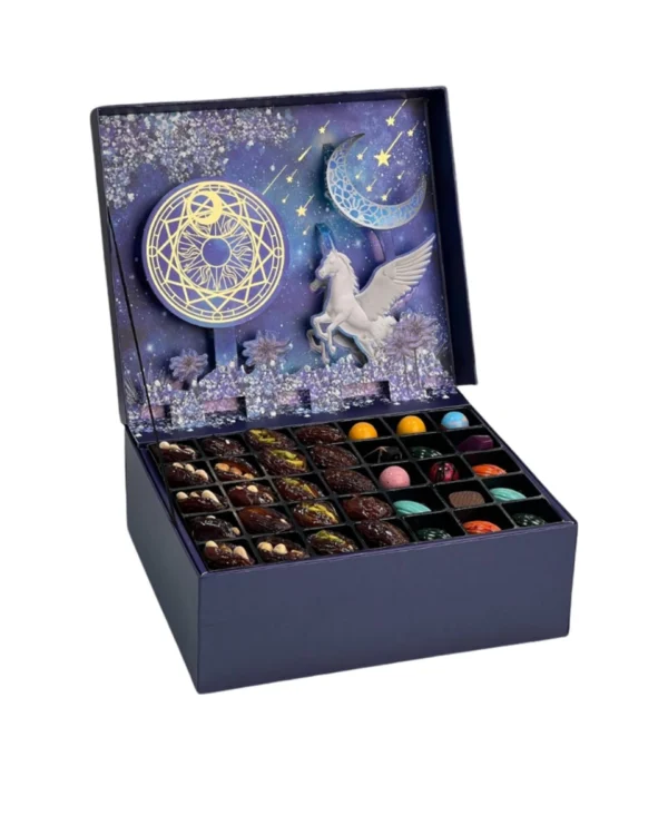 STARRY NIGHT LUXURY DATES & CHOCOLATES GIFT BOX