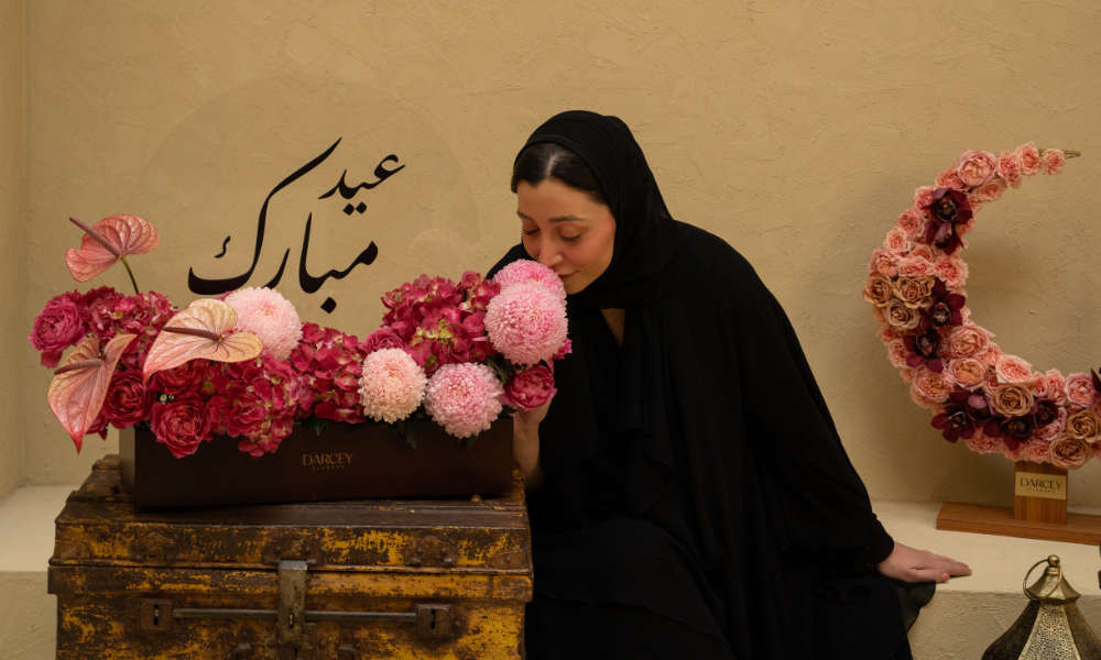 Eid flowers in Dubai