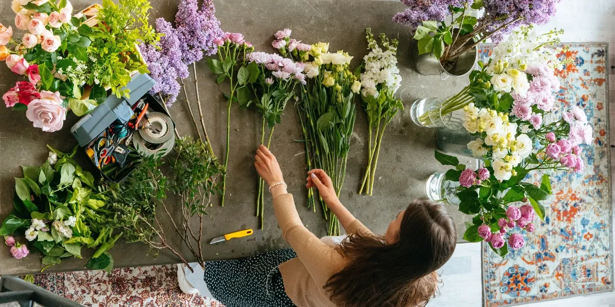 How to make a bouquet step by step